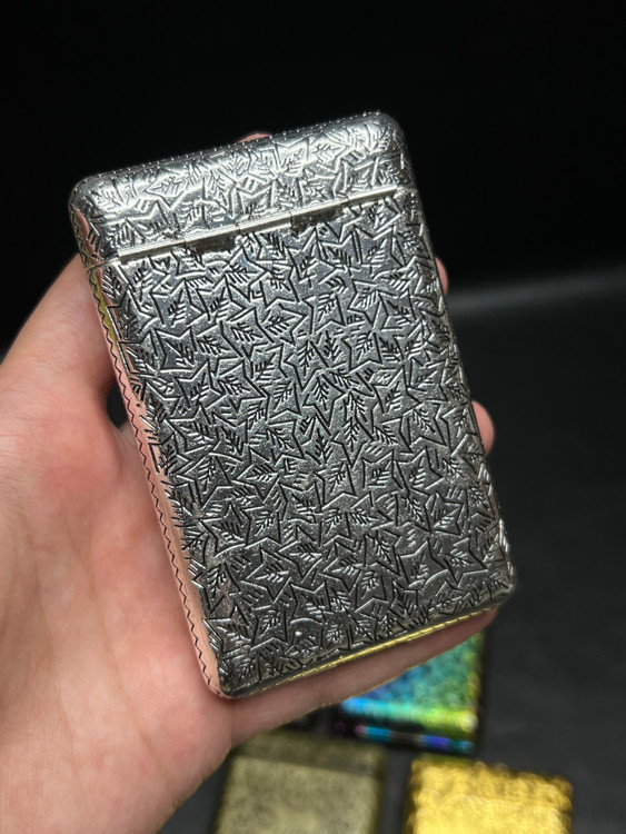 جاسیگاری برنجی دارای جعبه مخصوص برند انتیک