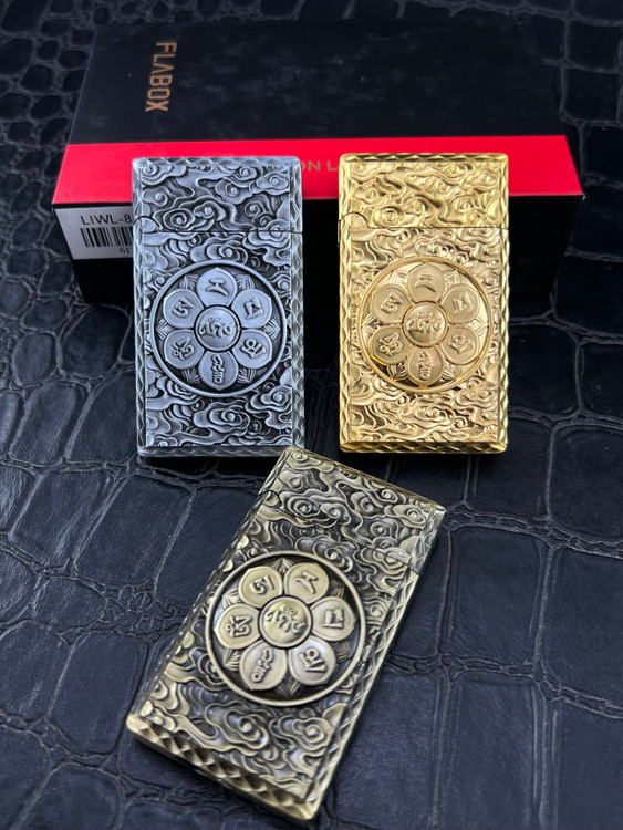 فندک اتمی طرح اسپینر با بدنه استیل مقاوم و رنگ ثابت