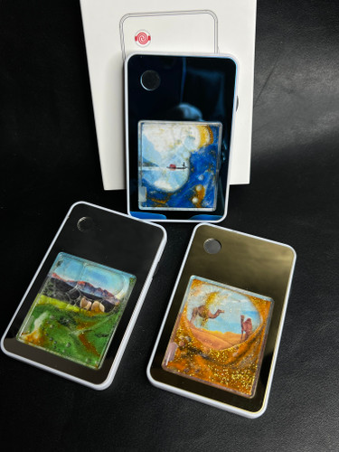 نمای نزدیک از المنت حرارتی فندک ساعت شنی