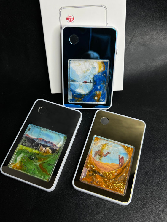 نمای نزدیک از المنت حرارتی فندک ساعت شنی