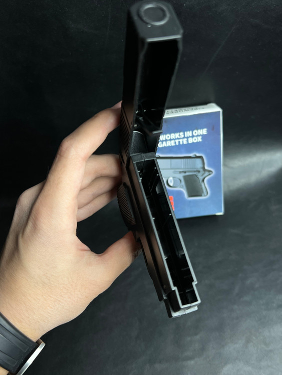 فندک المنتی ضد باد طرح تفنگ