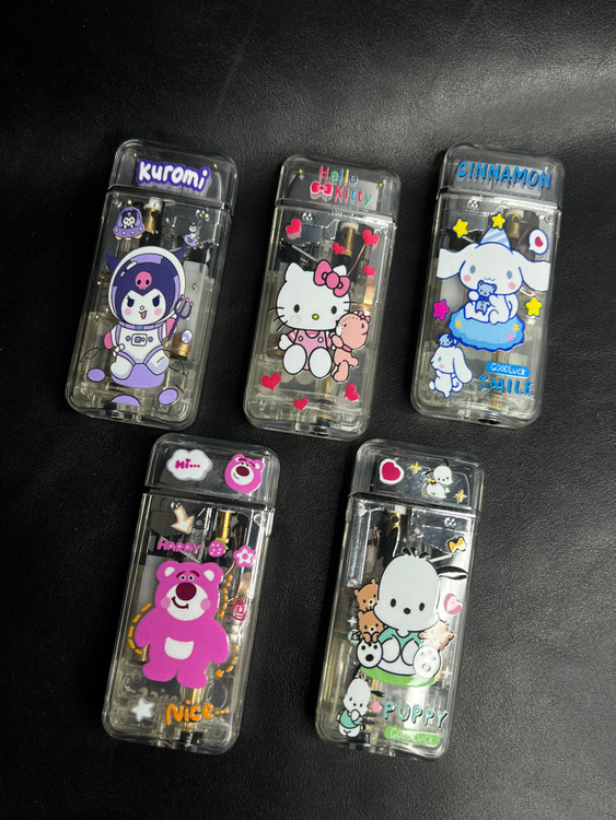 فندک کوچک و خوشدست طرح دخترونه برای جیب یا کیف